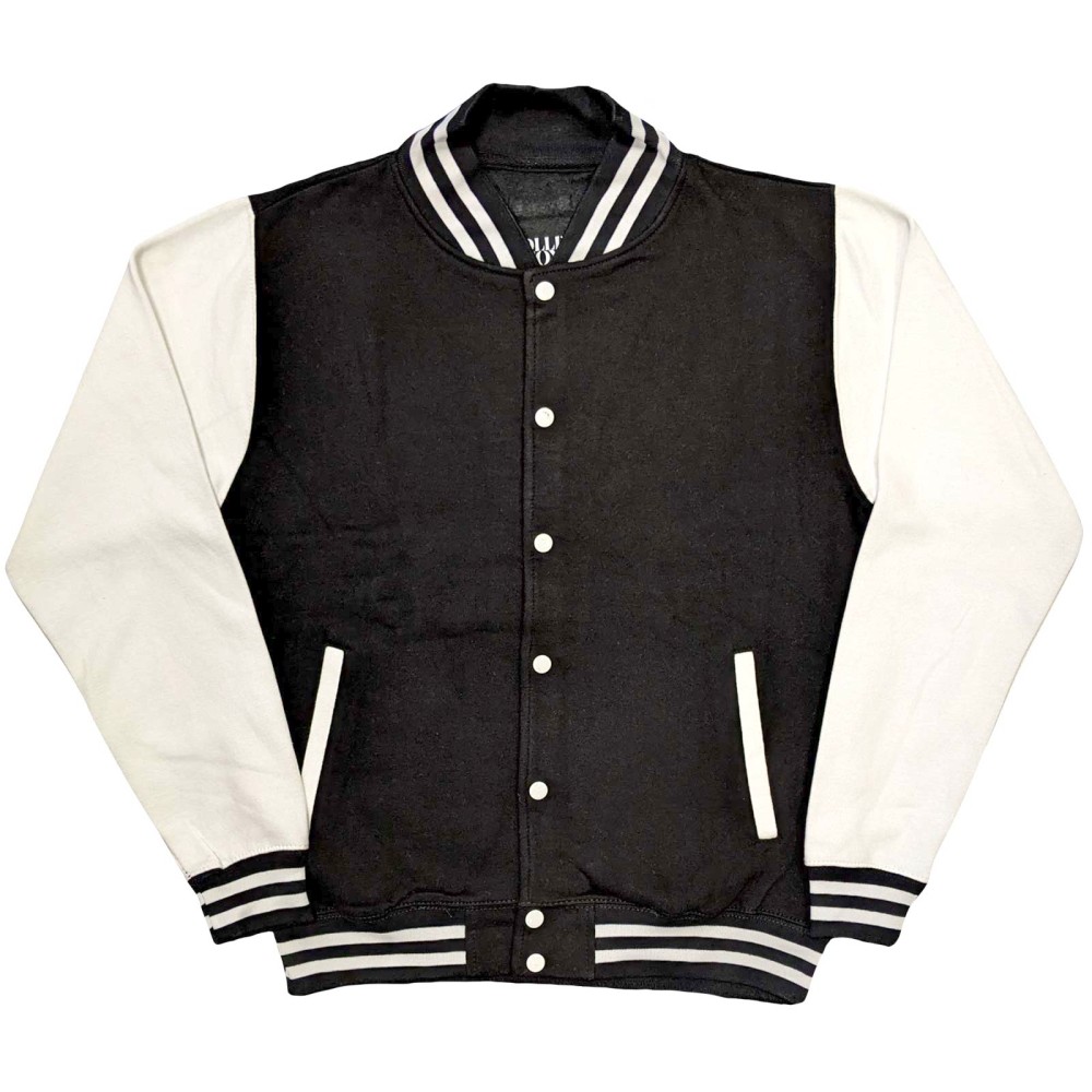 The Rolling Stones - Tour '78 Varsity Jacke - Schwarz/Weiß